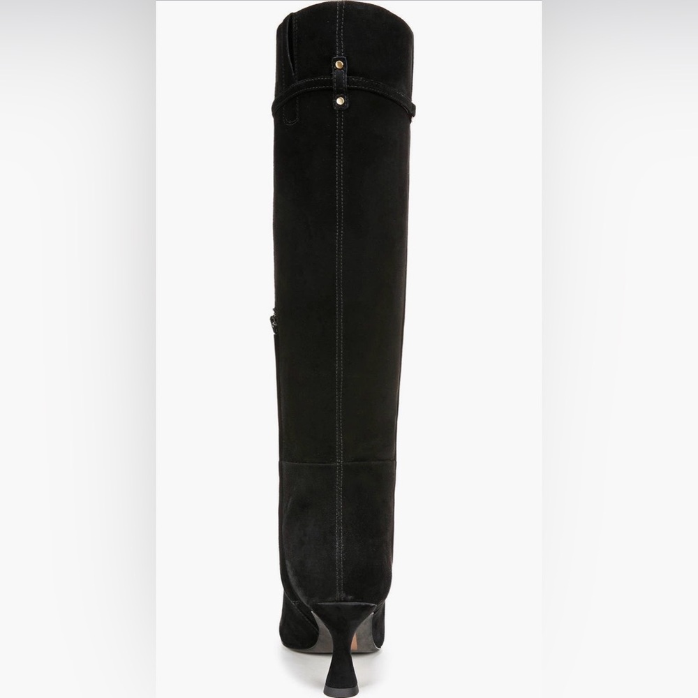 Sam Edelman
Lyla Knee
High Boot
Color: Black Suede
Width: M
Size: Wide Calf - Picture 6 of 8